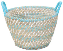Banjul Potato Basket Blue D33H22