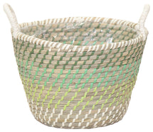 Banjul Potato Basket Green D33H22