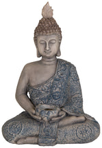 Pol Buddha Thai Bowl Blue L44W28H61